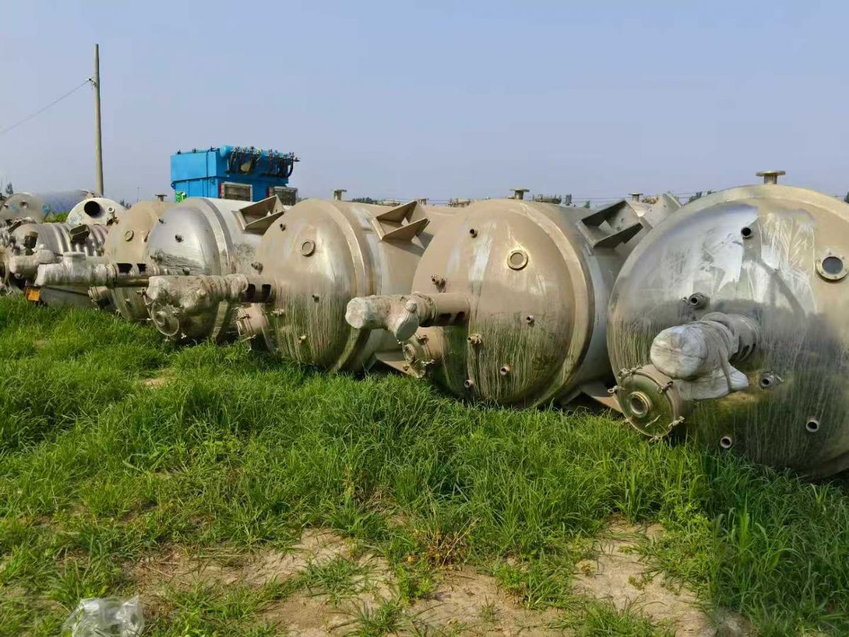 转让二手醇沉罐 10台容积5000升全不锈钢醇沉罐