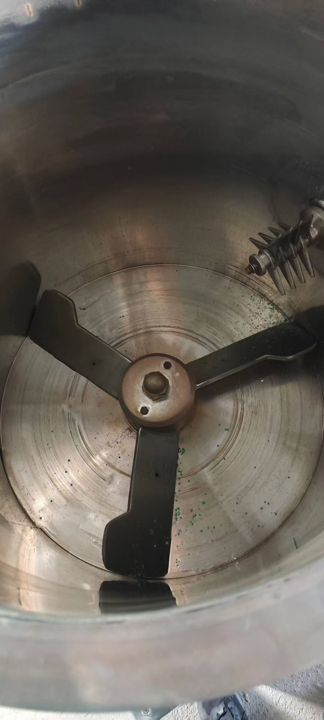 转让二手高速混合机 一台容积200升常州产食品级立式高速混合机