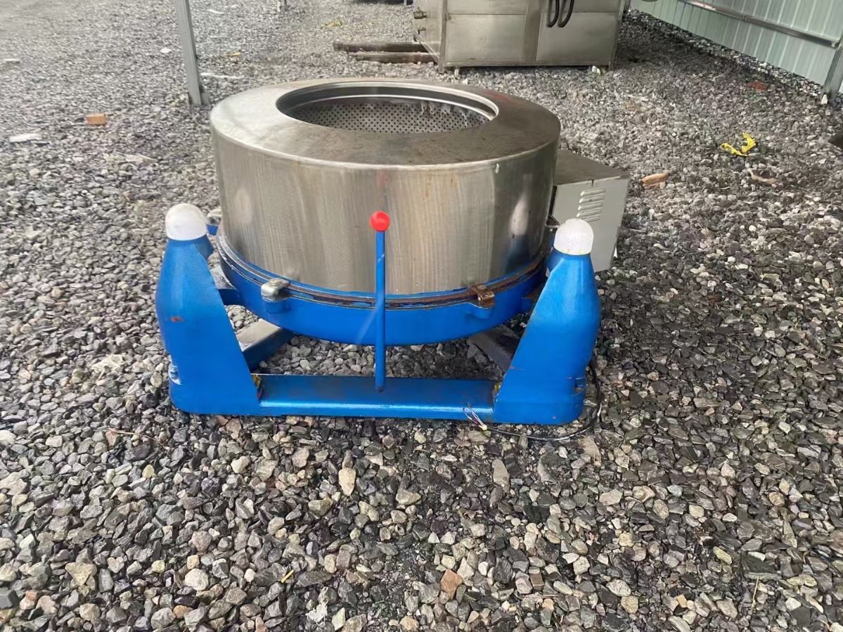转让二手三足离心机 一台直径80型食品级三足脱水离心机