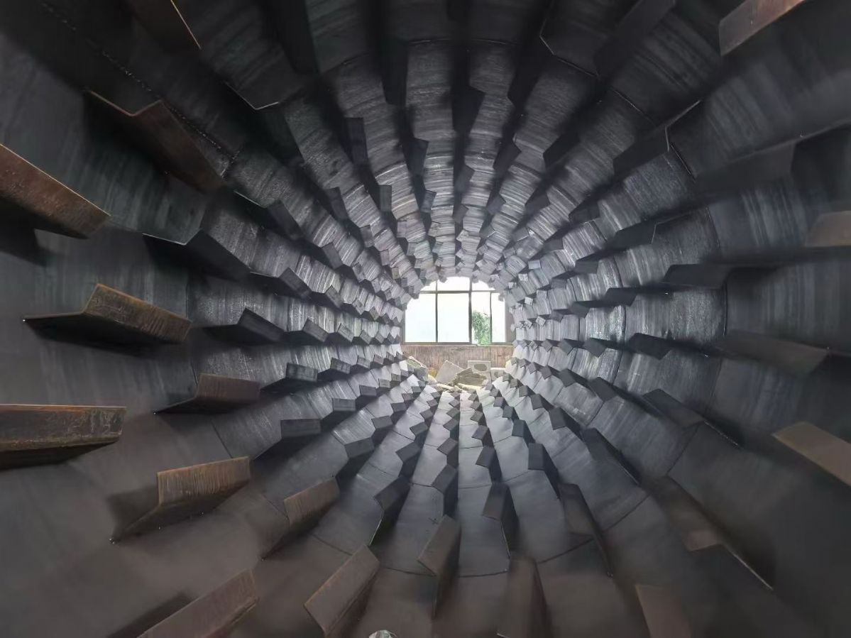 转让二手滚筒烘干机 一套2.8米X28米重型滚筒式烘干机