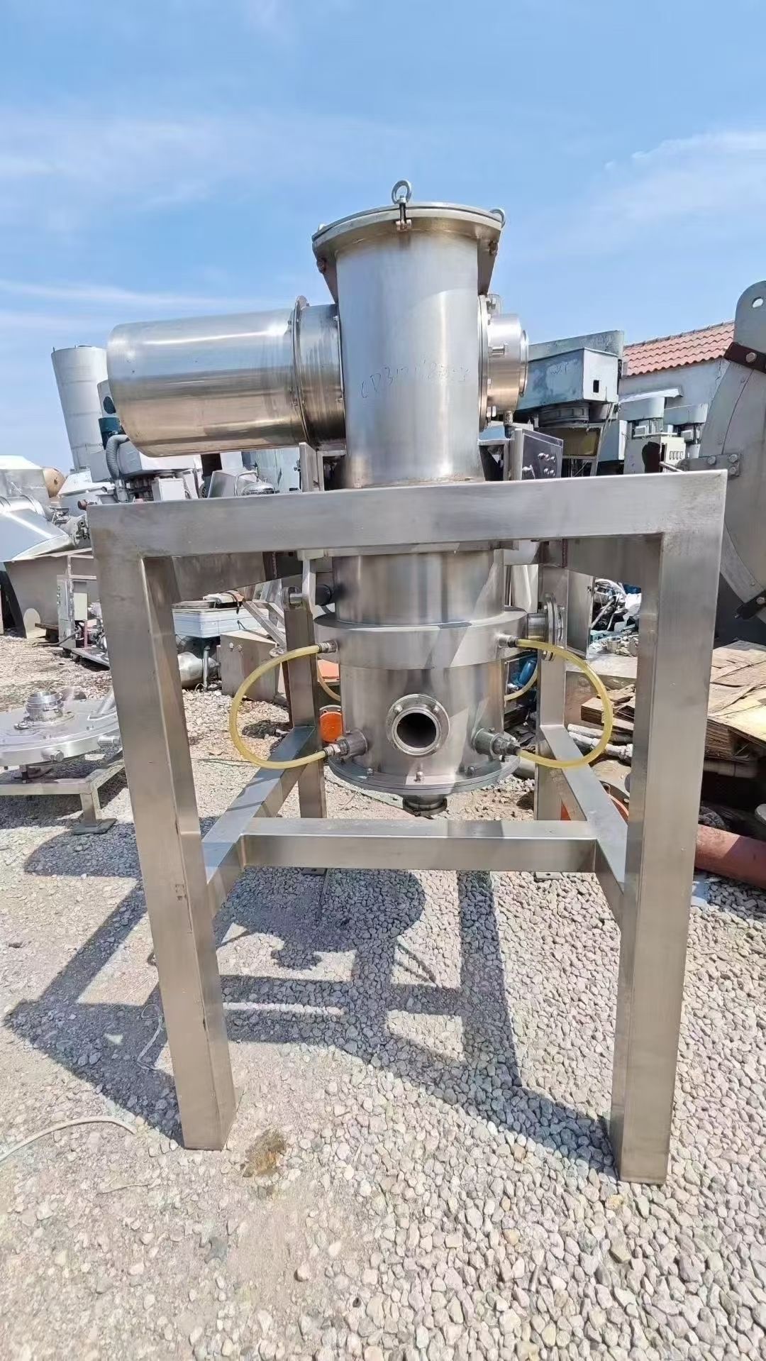 转让二手气流粉碎机 一套450型全不锈钢高效气流粉碎机