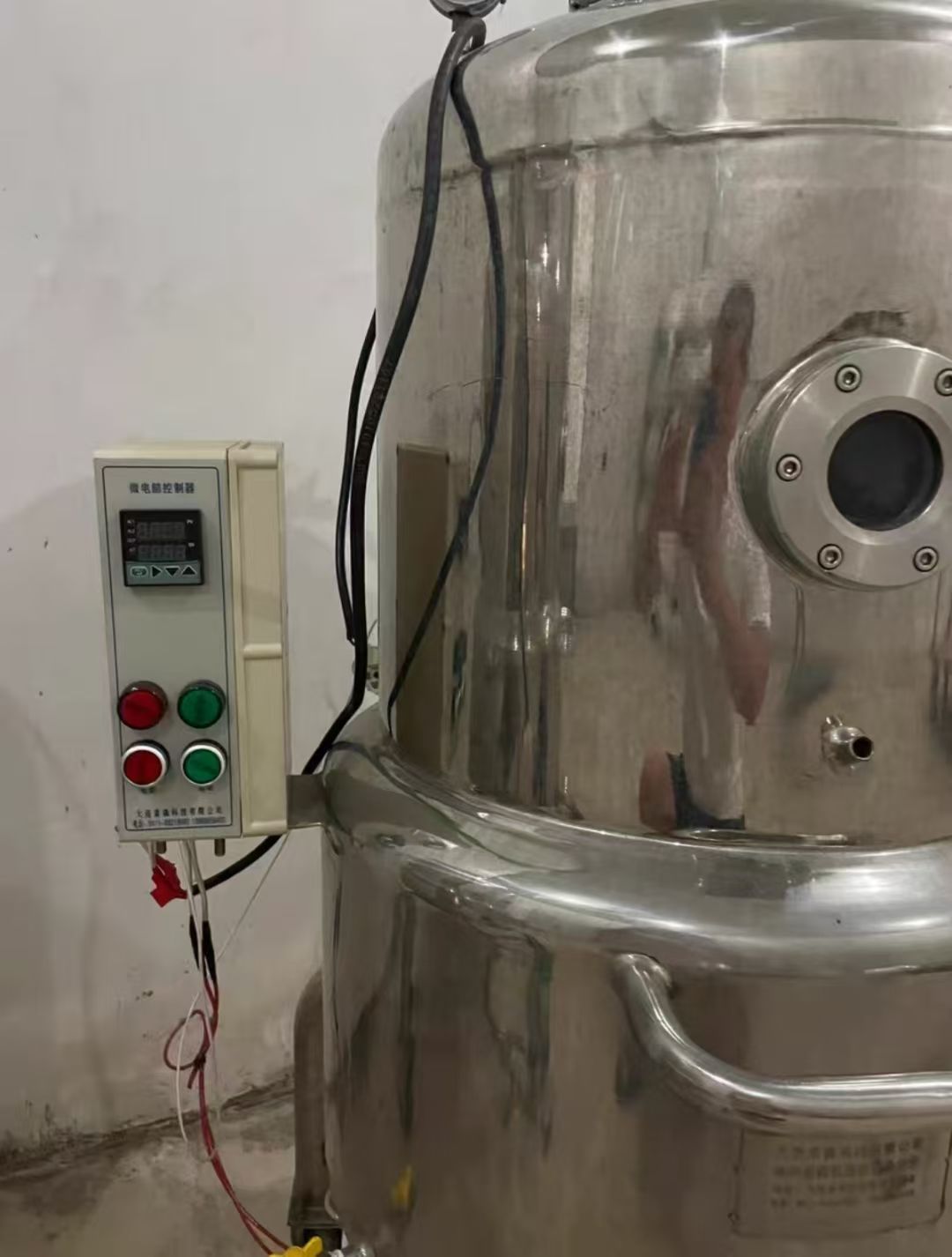 转让二手菌种发酵罐 两台容积150升食品级抛光菌种发酵罐