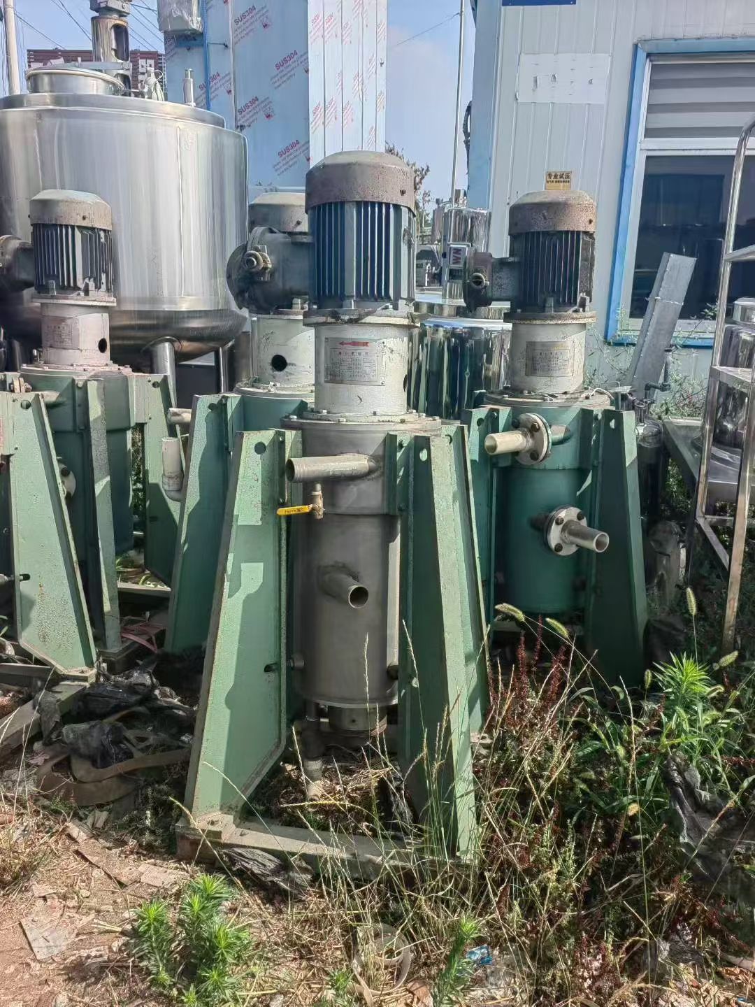 转让二手萃取离心机 四台GTL-250型钛材萃取离心机