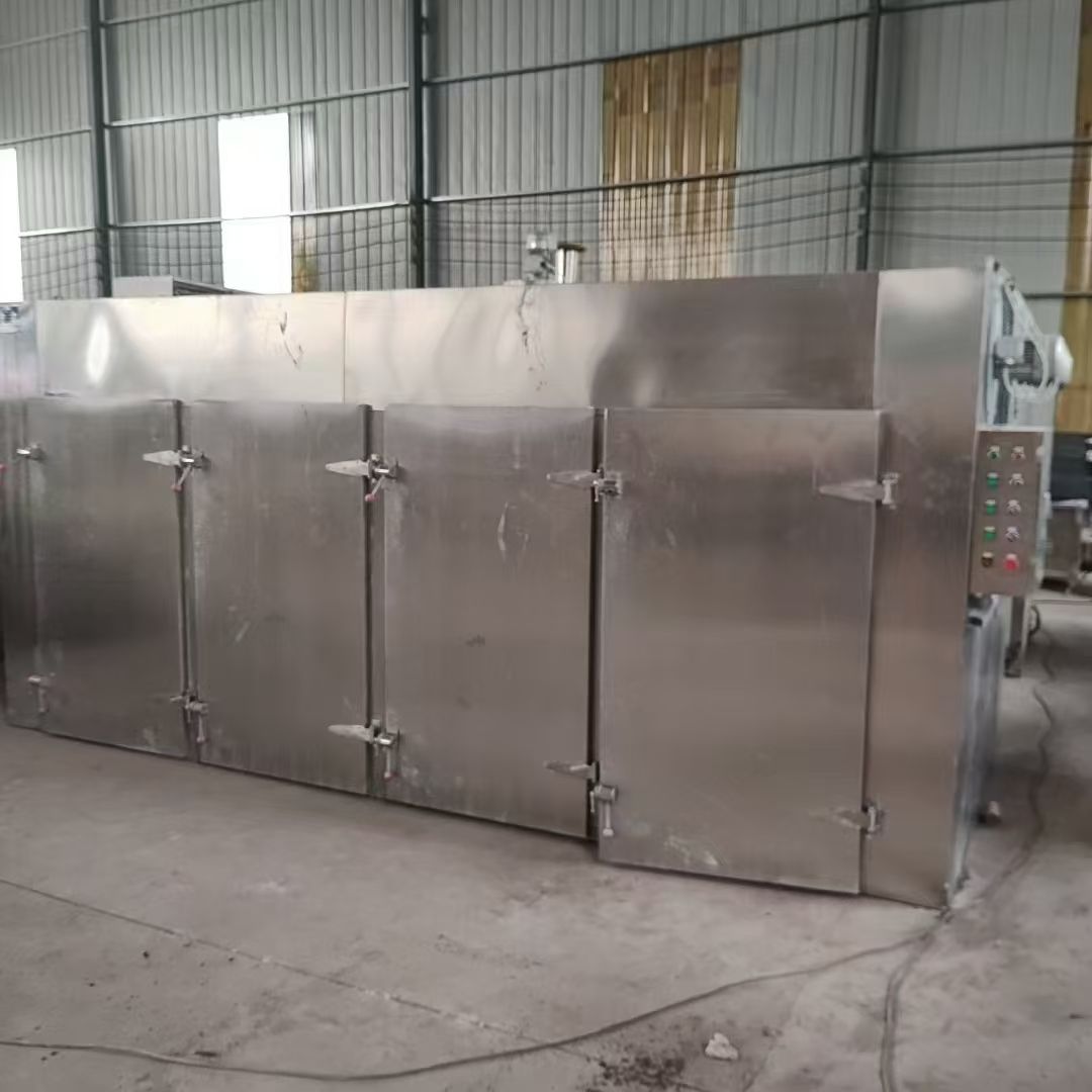 转让二手热风烘箱 一台四门八车192盘电加热循环烘箱