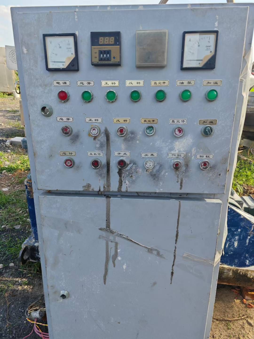 转让二手真空捏合机 一台容积300升如皋腾飞产翻缸真空捏合机