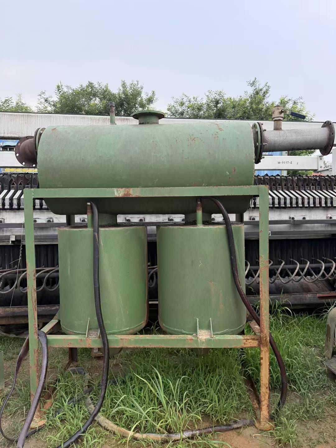 转让二手真空过滤机 一台面积10平方陶瓷圆盘真空过滤机