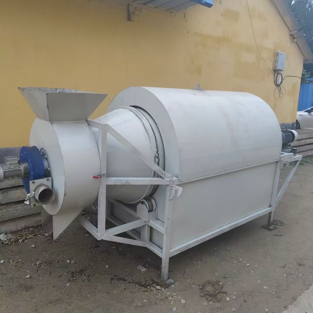 转让二手滚筒烘干机 一台500型电加热一体式滚筒烘干机