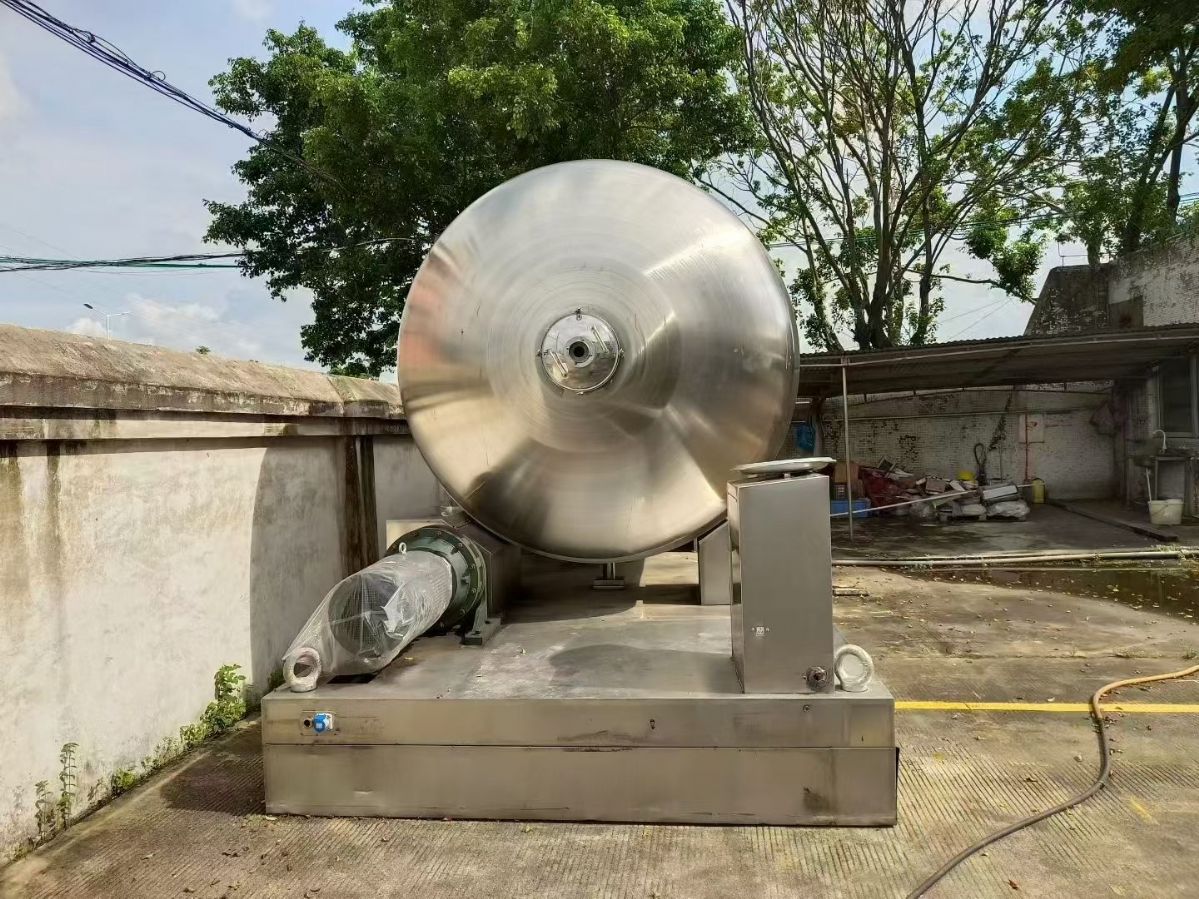 转让二手一维混合机 一台容积20立方大型一维运动混合机