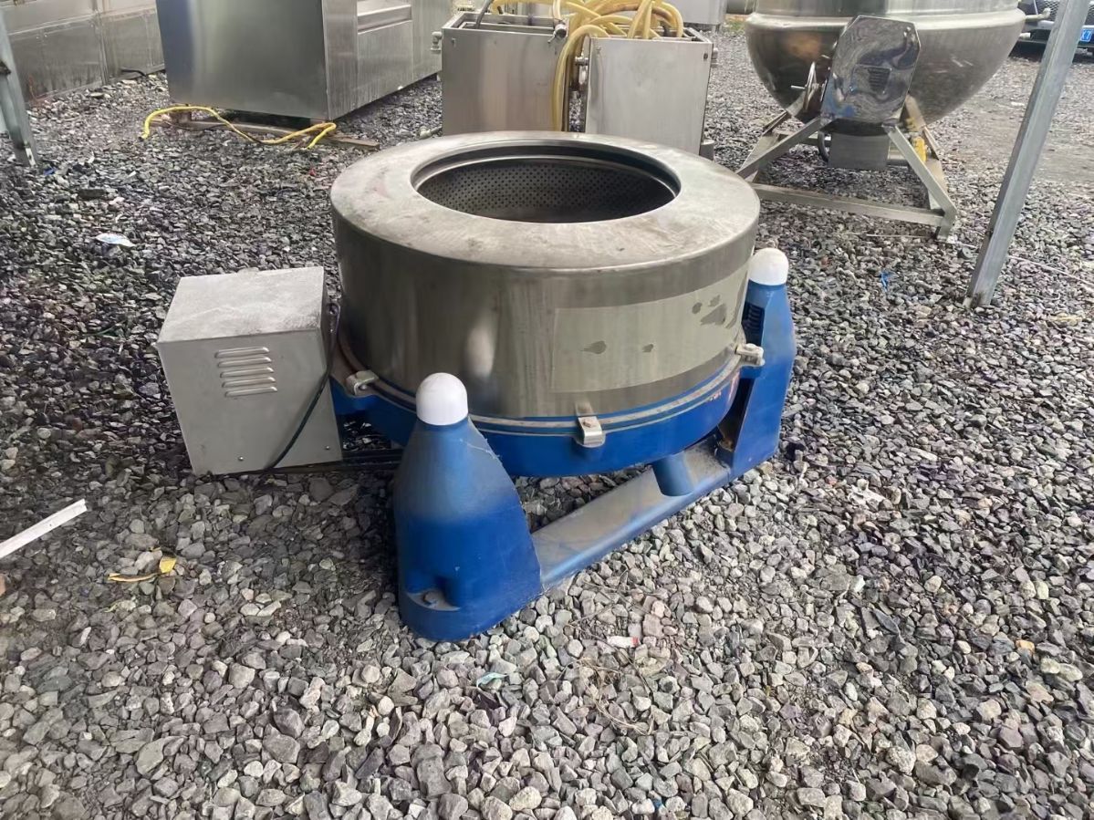 转让二手三足离心机 一台直径80型食品级三足脱水离心机