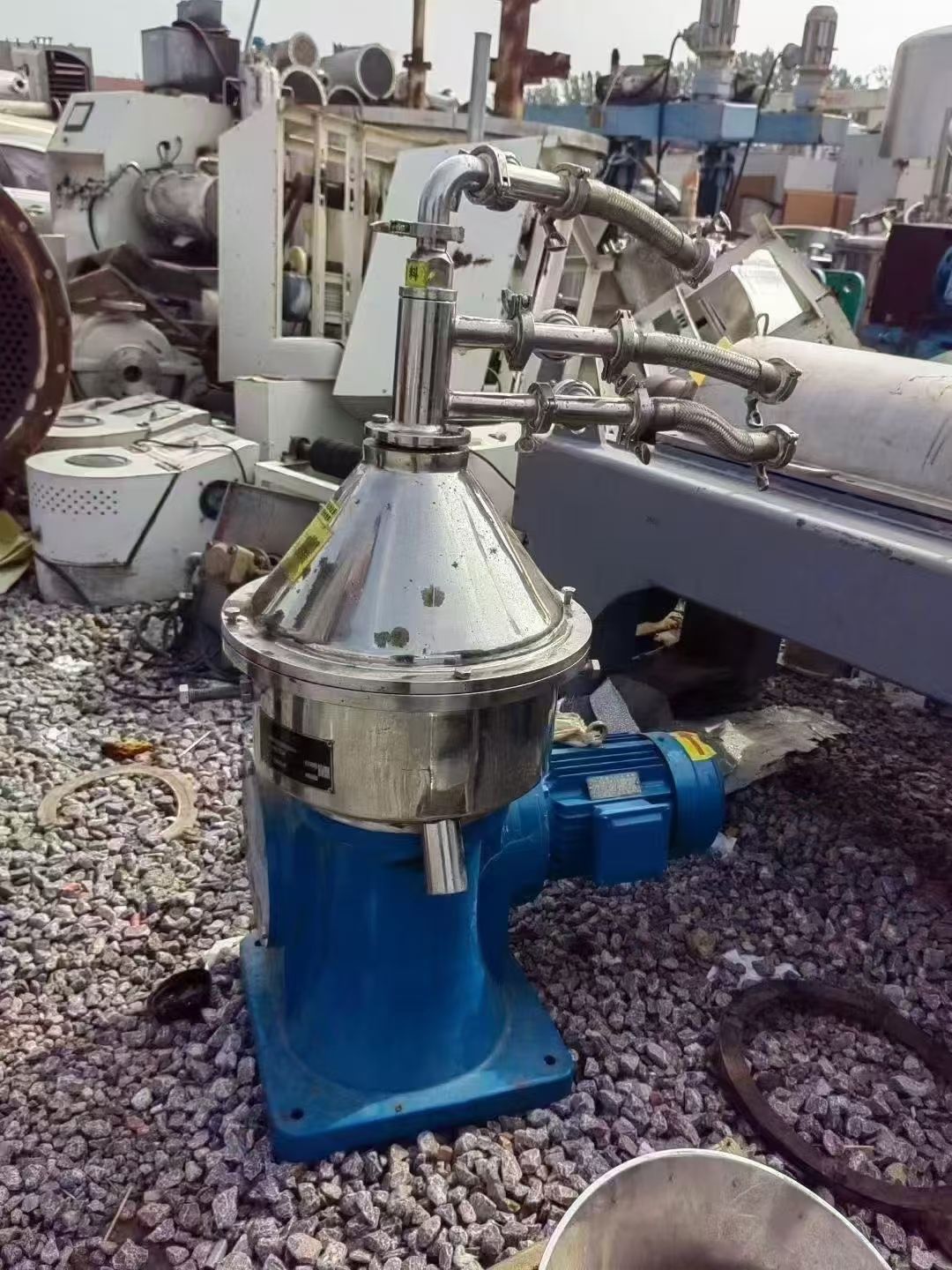 转让二手碟式分离机 一台*到货一台KYDR203型三相碟式分离机