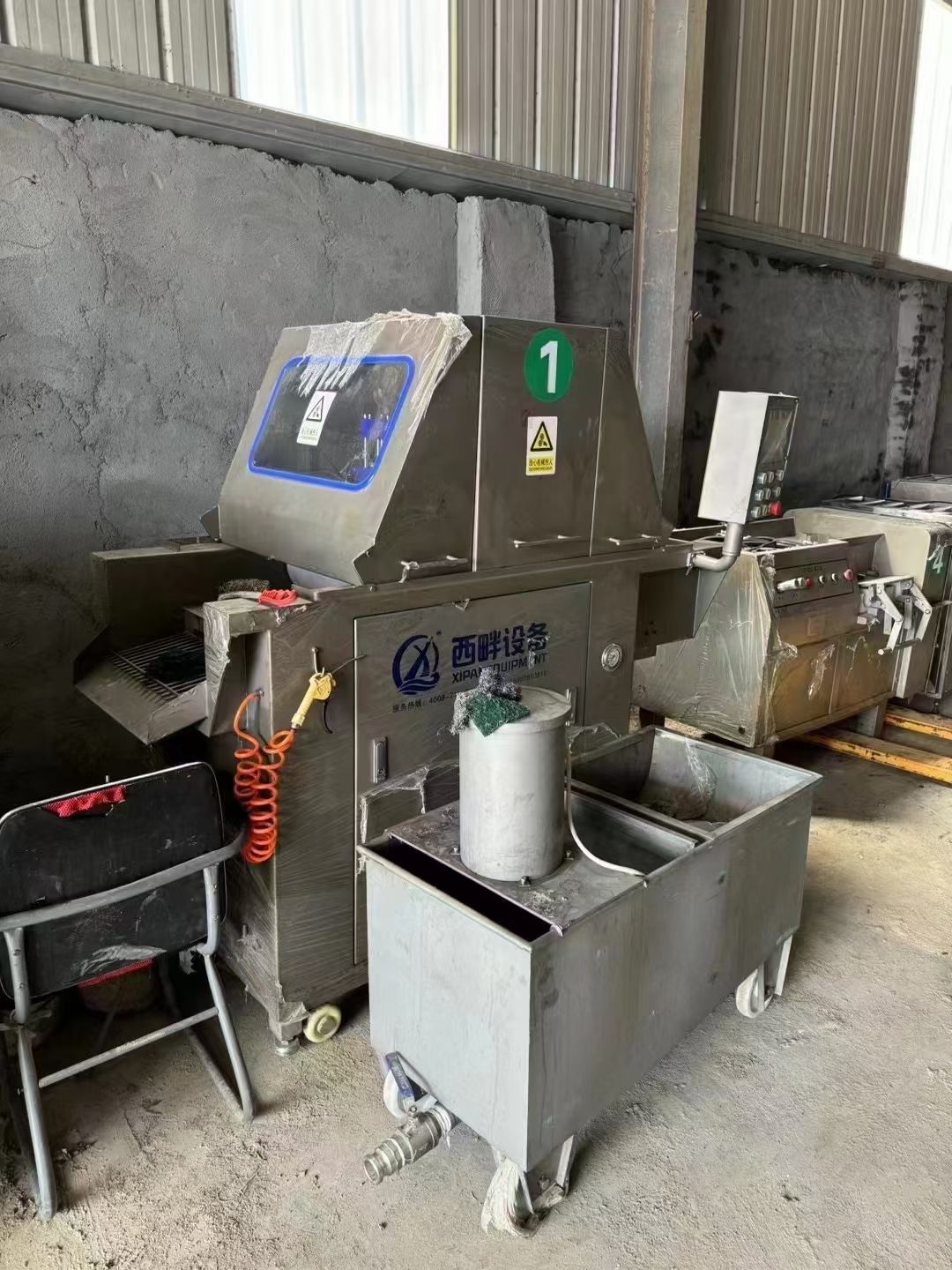 转让二手盐水注射机 一台480型84针肉制品盐水注射机