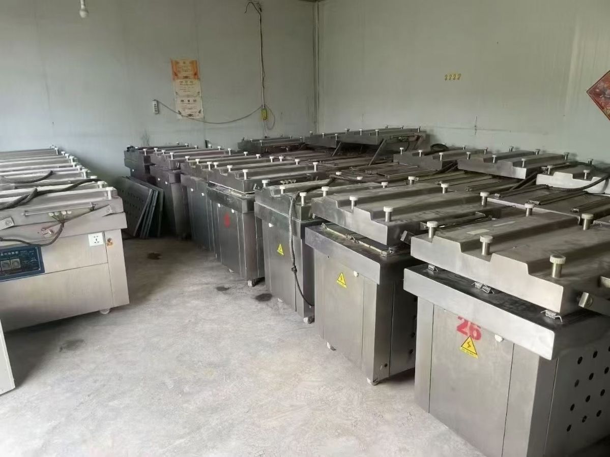 转让二手真空包装机 31台600型双室四室真空包装机