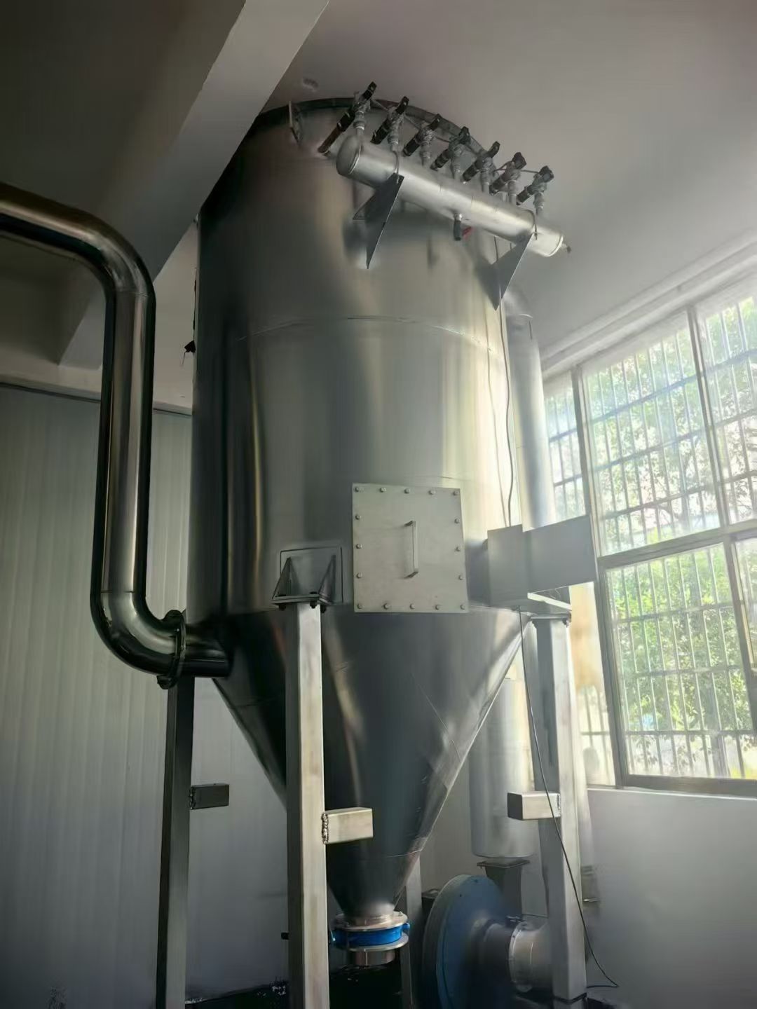 转让二手超冲击式粉碎机 一套600型冲击式超威粉碎机