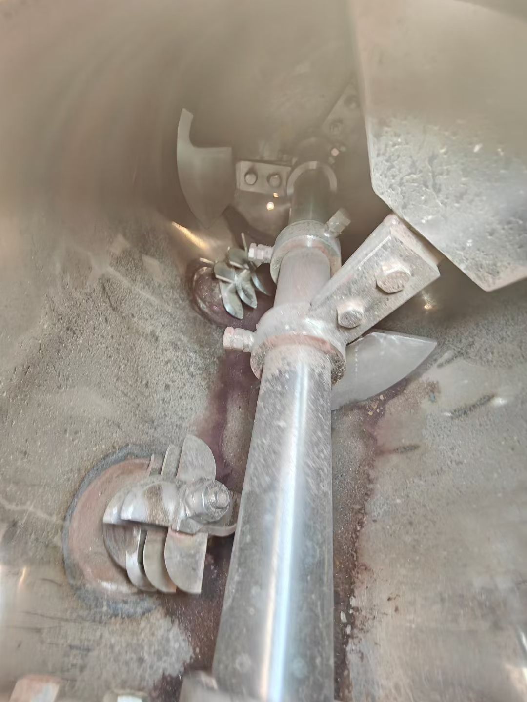 转让二手犁刀混合机 两台容积300升双龙产高效犁刀混合机