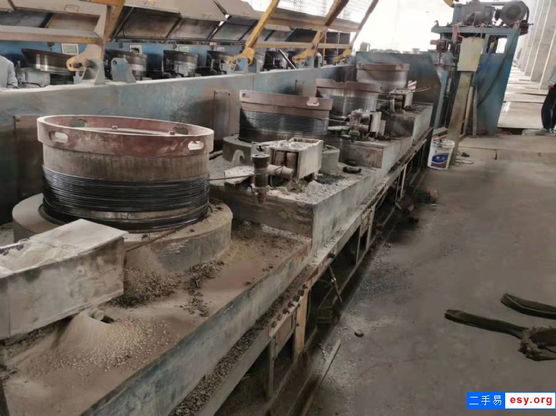 LZ600型4联直进式拉丝机带倒立式收线机