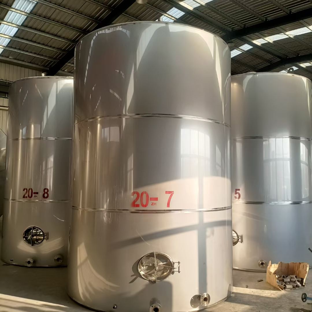 出售精品20吨不锈钢储罐储水罐储酒罐储油罐
