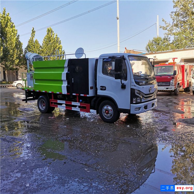 带手续国六东风二手洒水车 抑尘车