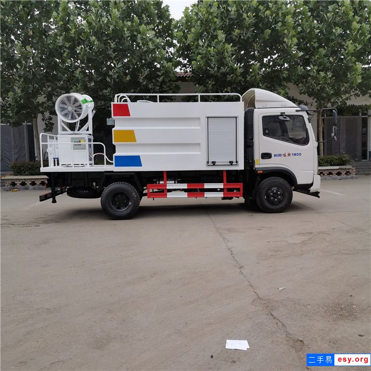 带手续国六东风二手洒水车 抑尘车