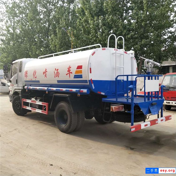 带手续国六东风二手洒水车 抑尘车