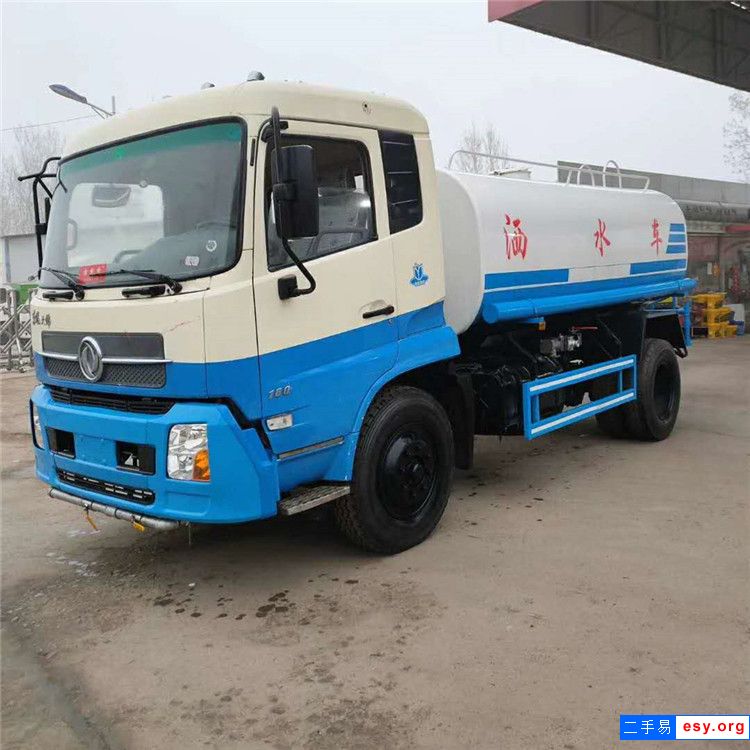 雾炮降尘二手洒水车 绿化水罐车