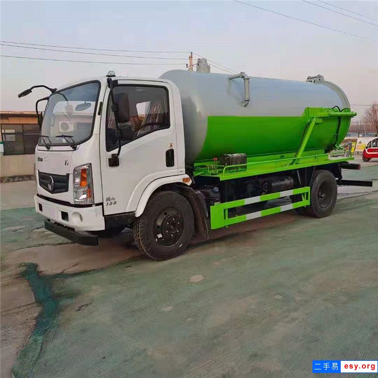 国六全手续东风5吨二手吸污车 真空吸污车