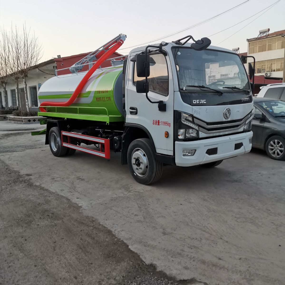 现车转让二手8吨东风吸粪车 粪便污水清理车