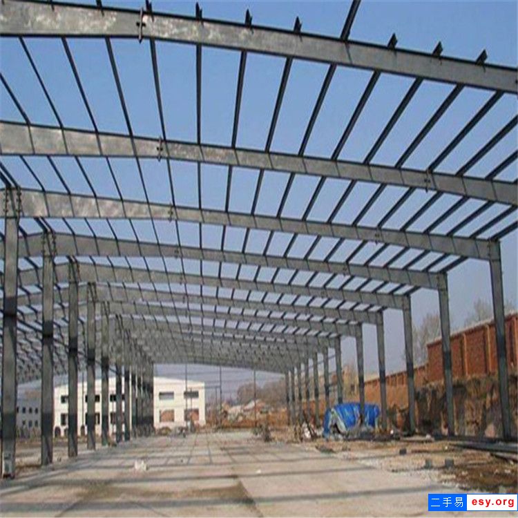 长期出售二手钢结构 9成新钢构*出售 重型钢结构 成本低