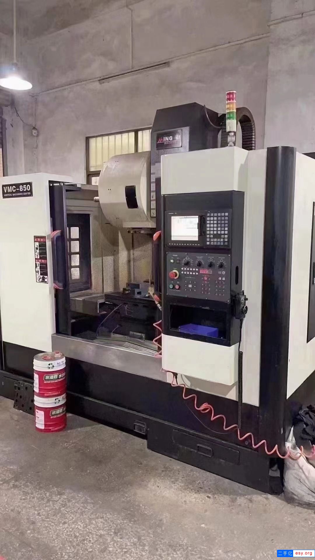 转让铭力850三硬轨加工中心，三菱m70系统，机器极好，价格优惠