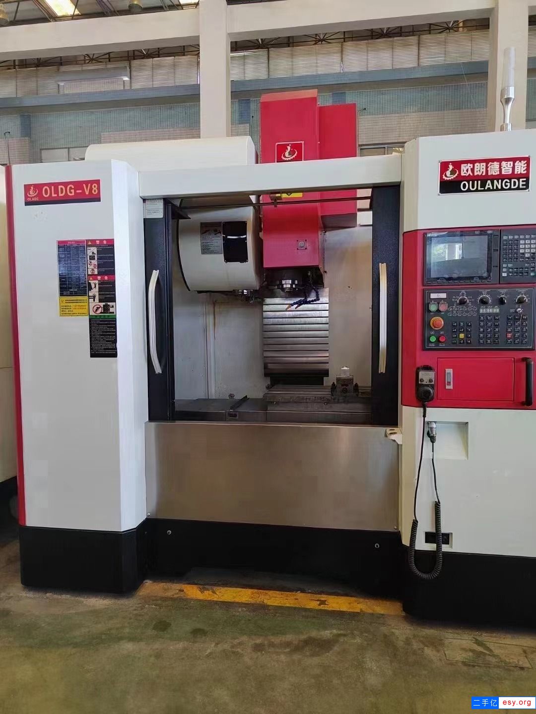 低价转让欧朗德850三线轨加工中心机好价优