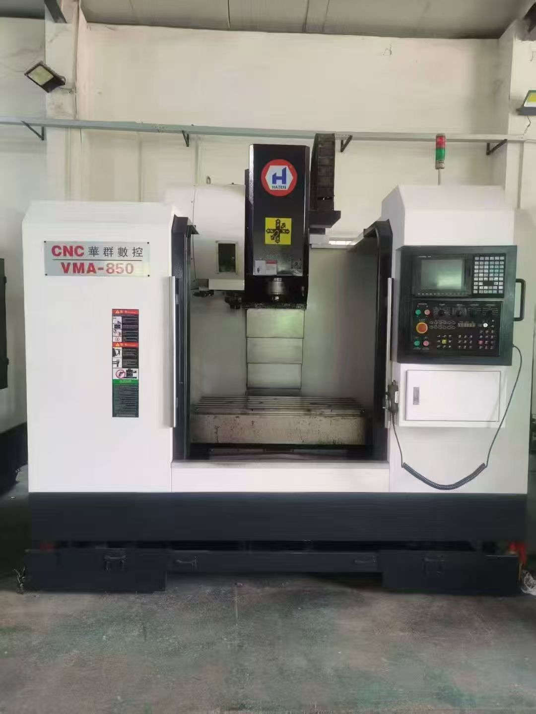 台湾丽准1270两线一硬加工中心,XY重型力士乐导轨