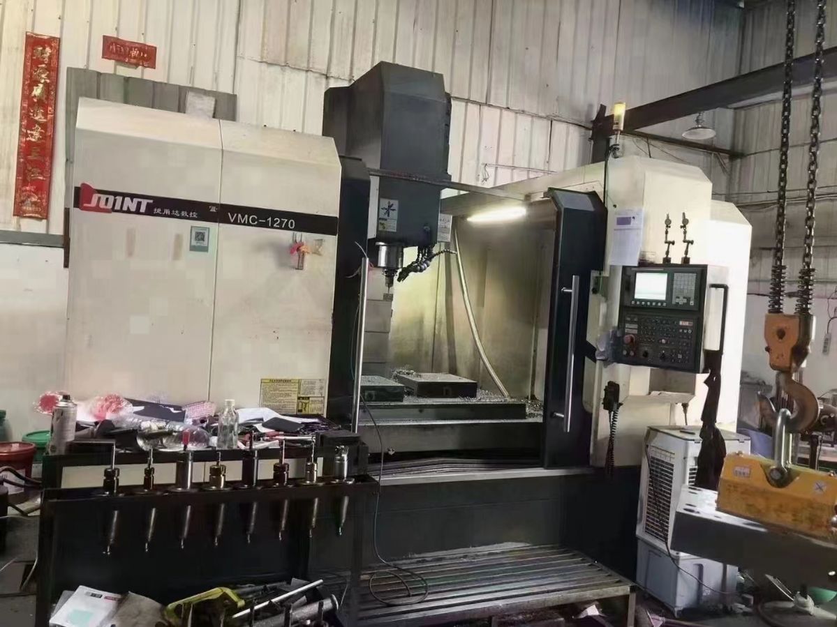 捷甬达1270三硬轨加工中心法兰克MF系统BT50主轴8000转