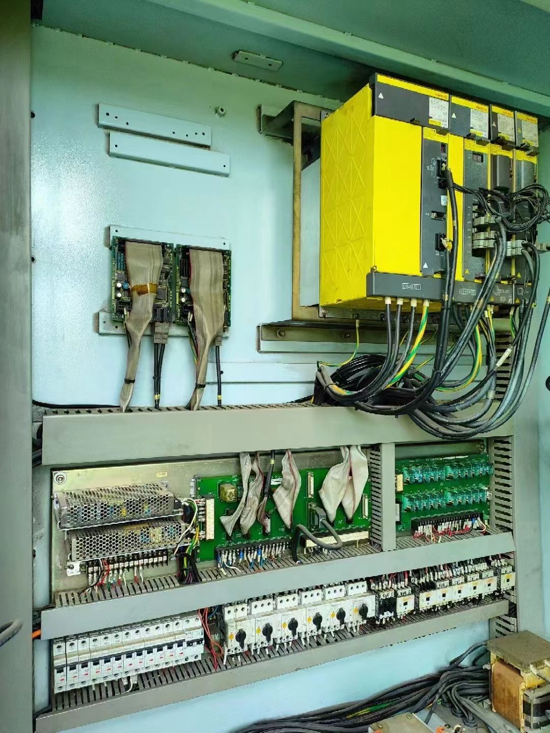 台湾凯柏1470三硬轨法兰克MD系统行程X1400Y70Z60 1万转