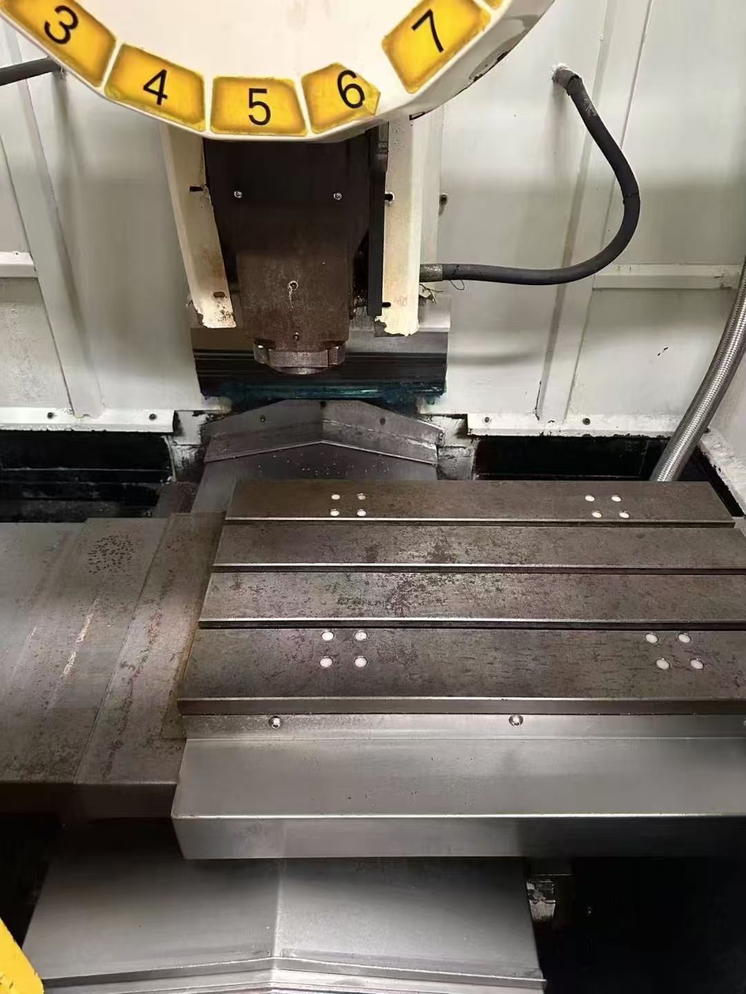 惊爆价新回仓库一台盛烽T6，新代21MA系统，三轴行程：600*400