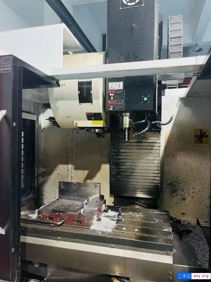 转让在位两台准新21年加工中心,三菱M80系统,真正的好机
