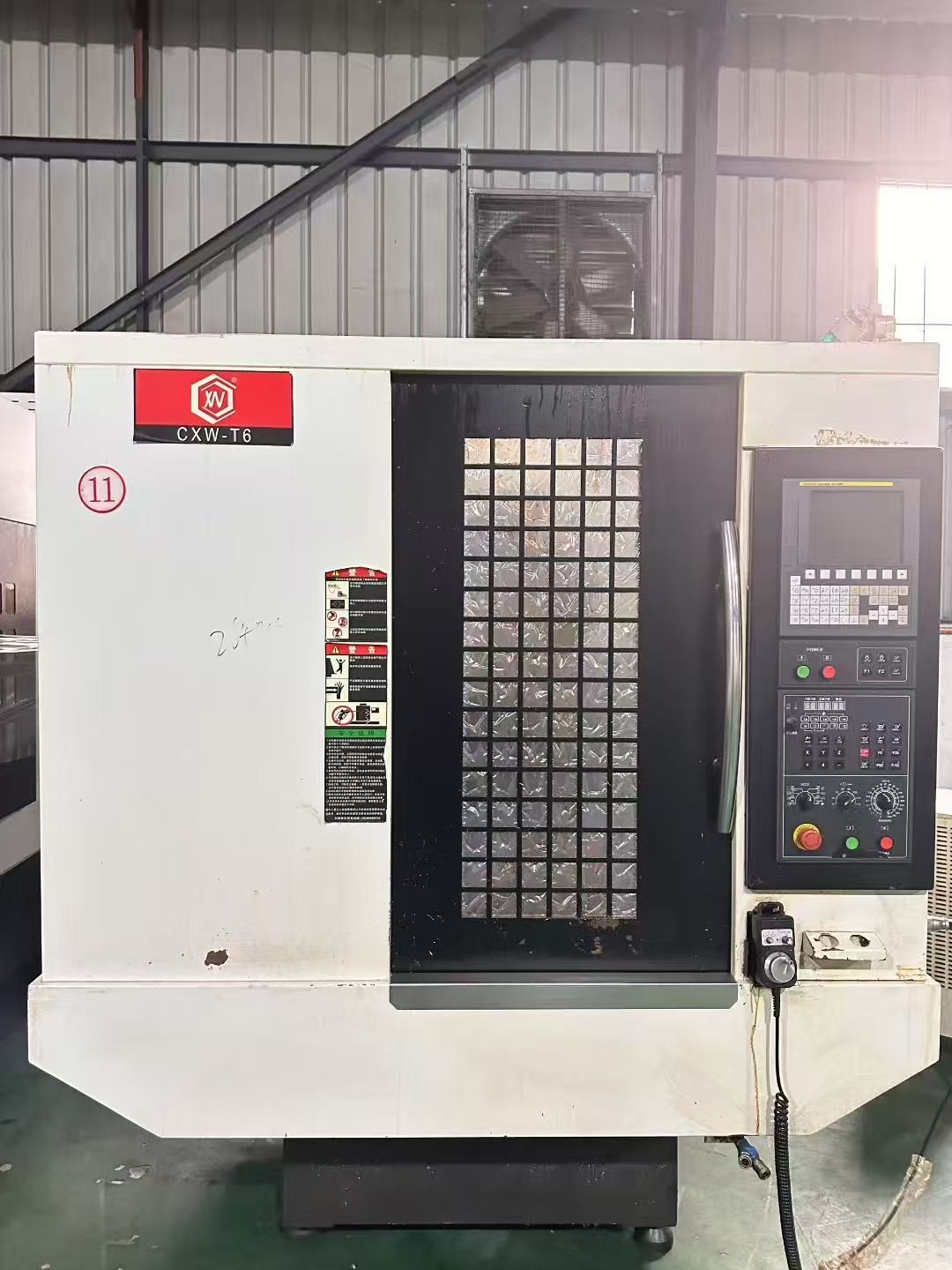 创信威T6，发那科MF系统16刀20000转，机况漂亮