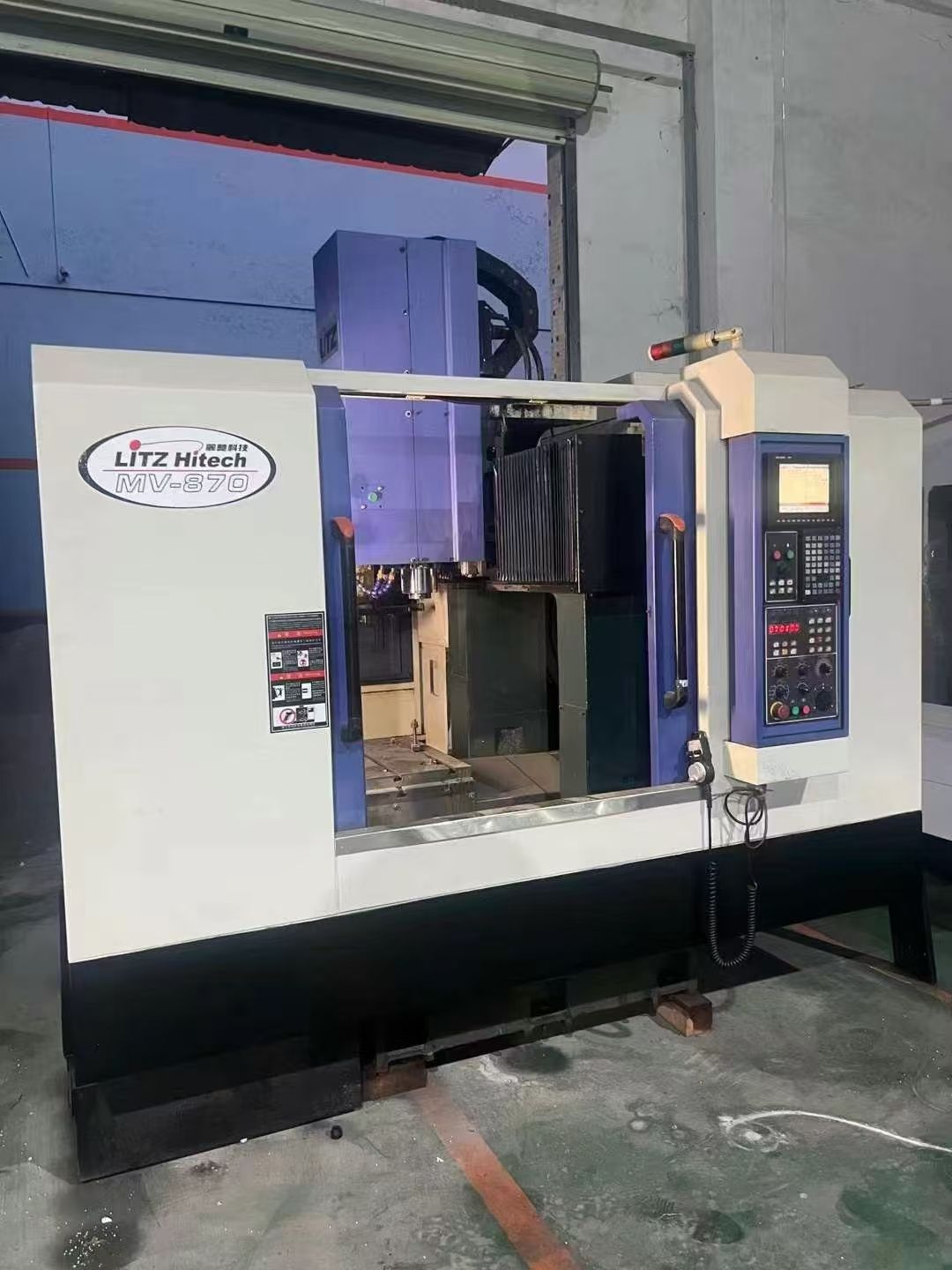 台湾YCM永进加工中心，型号MV168A，发那科MXP200i高配系统