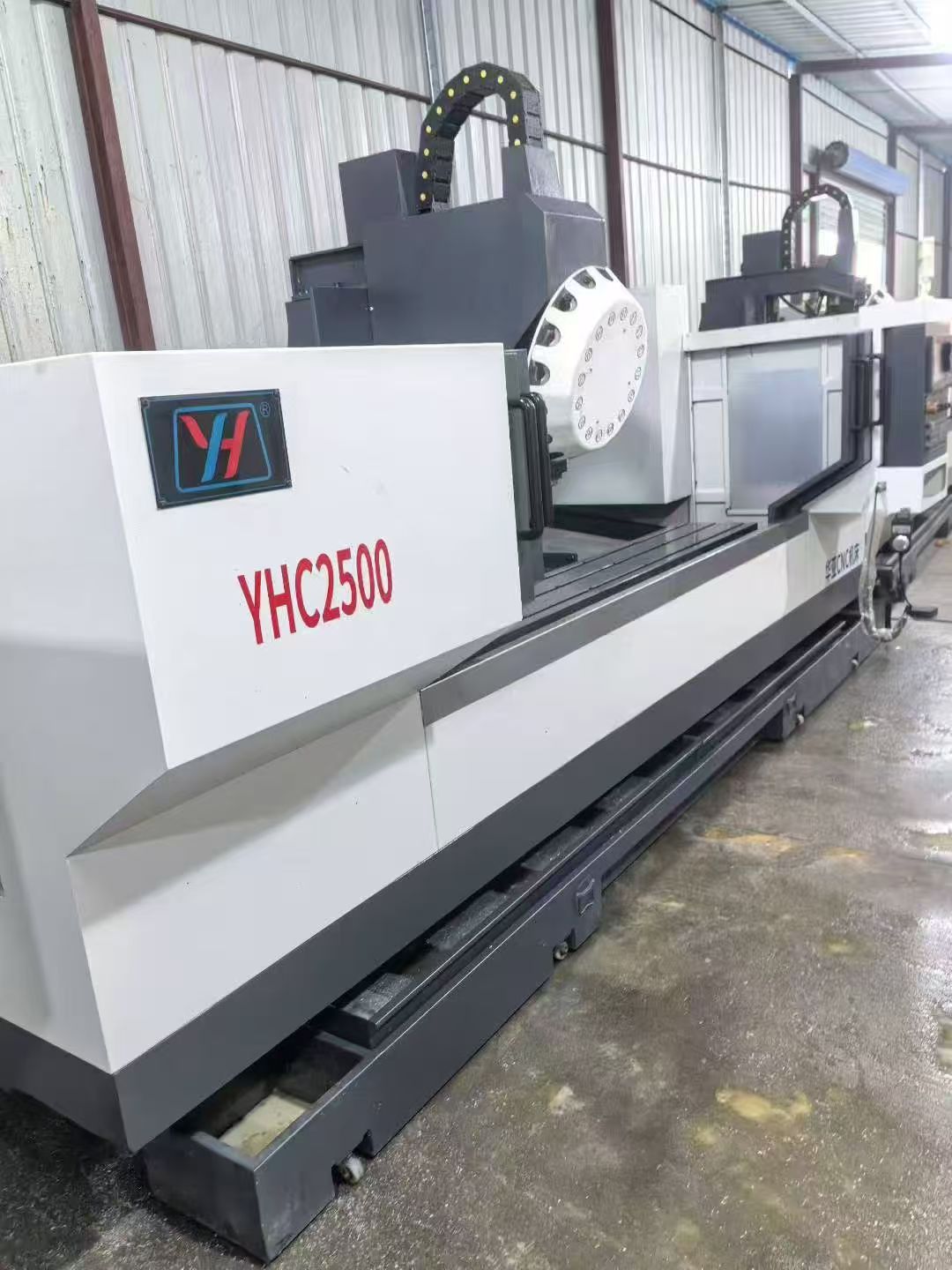 9.5成新双胞胎乔锋1265三线轨加工中心，发那科mfPlus系统