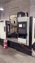 捷甬达1270三硬轨加工中心法兰克MF系统BT50主轴8000转