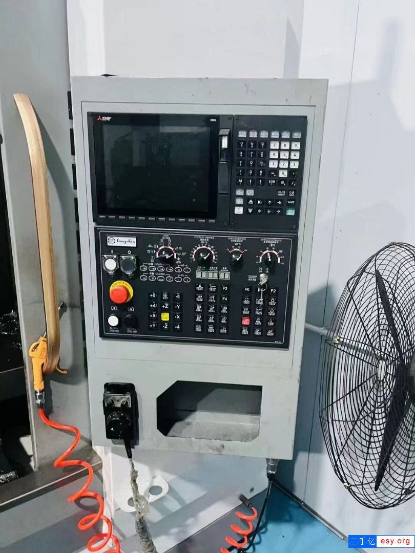 转让在位两台准新21年加工中心,三菱M80系统,真正的好机