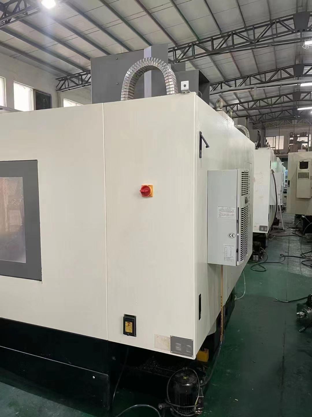 同款3台 盛鸿850，两线一硬，三菱M80，1万转，带油冷，龙头排屑机