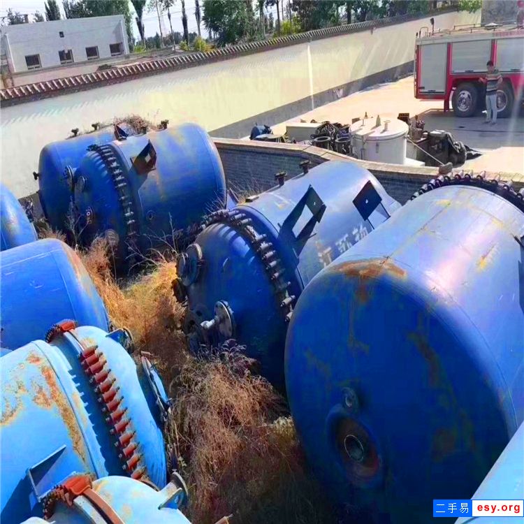 回收搪瓷反应釜  重庆整厂拆迁回收设备