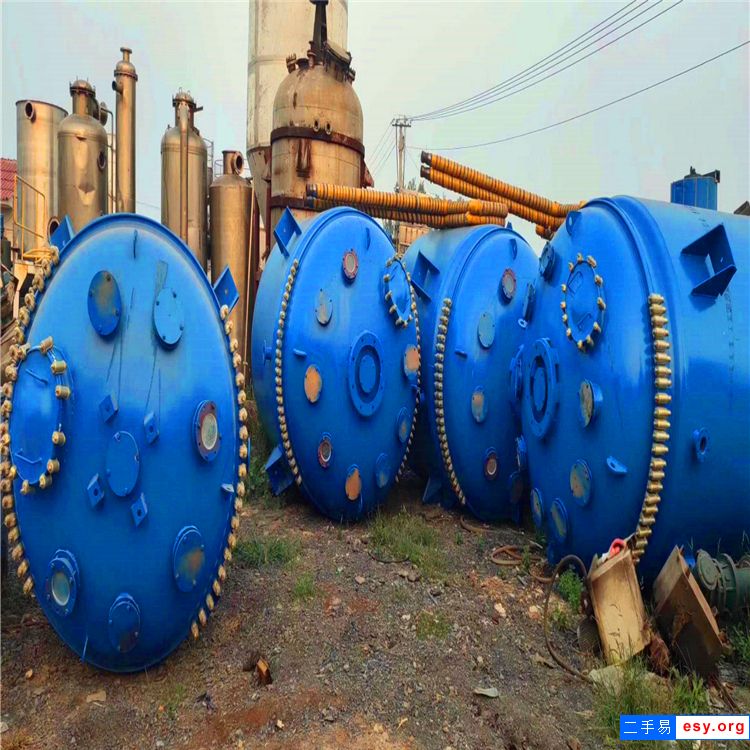 回收搪瓷反应釜  二手反应釜回收