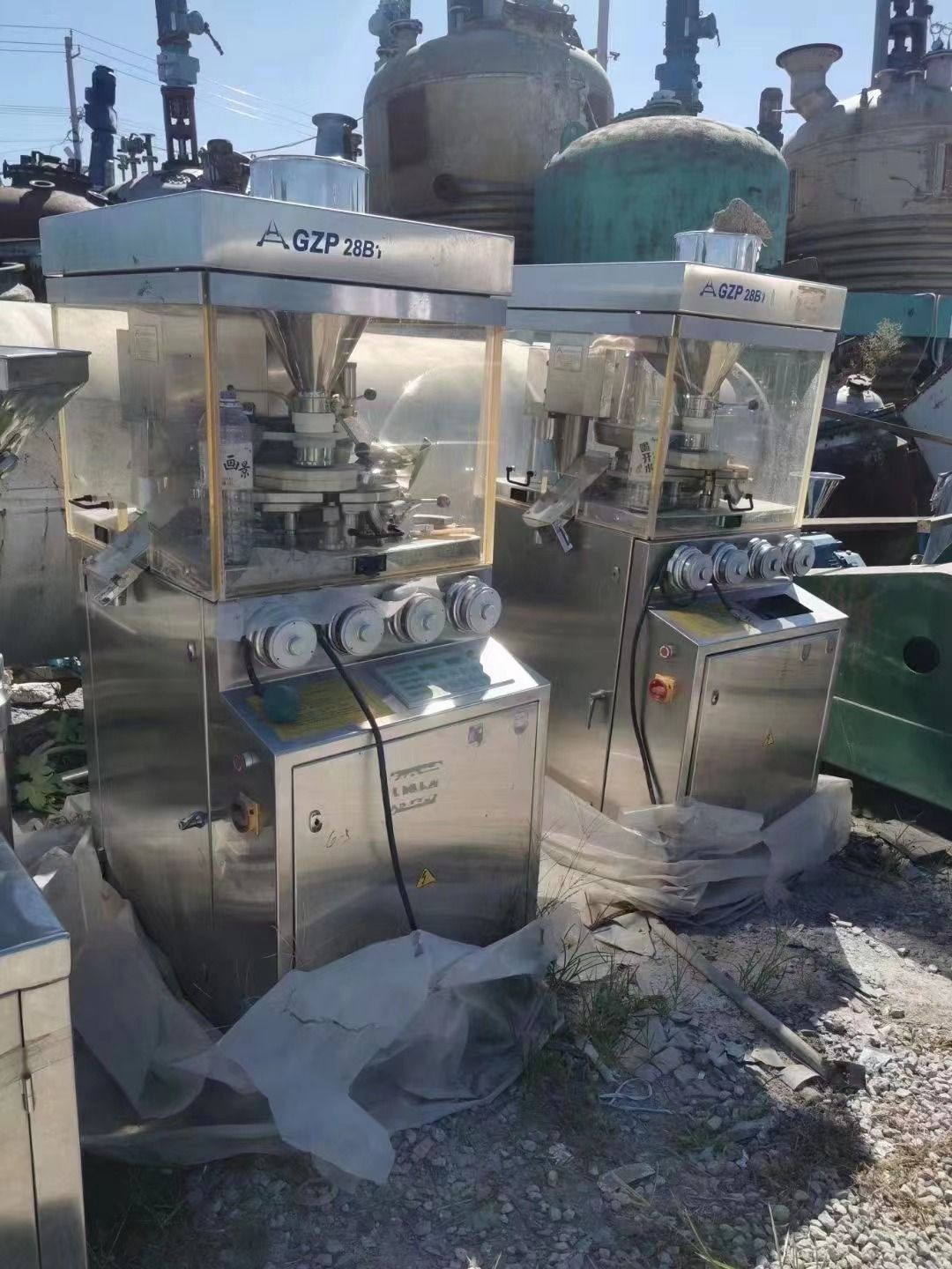 转让二手压片机 28冲旋转式压片机