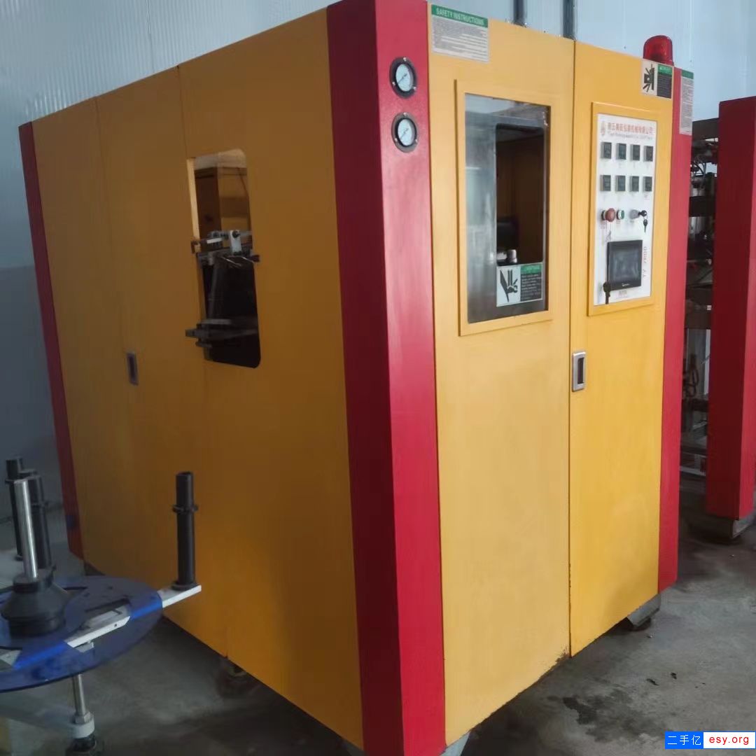 出售二手吹瓶机 500毫升PET矿泉水瓶全自动一出二吹瓶机