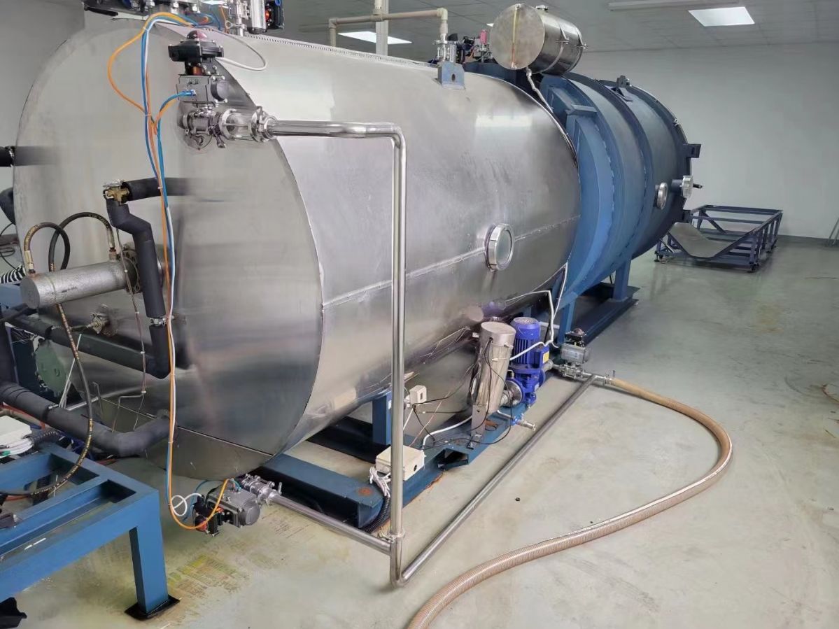 低价出售二手冻干机 26平方食品冻干机