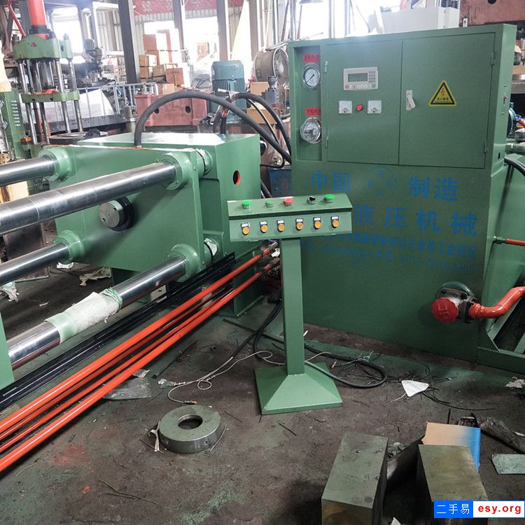 转让9成新卧式挤压机一台