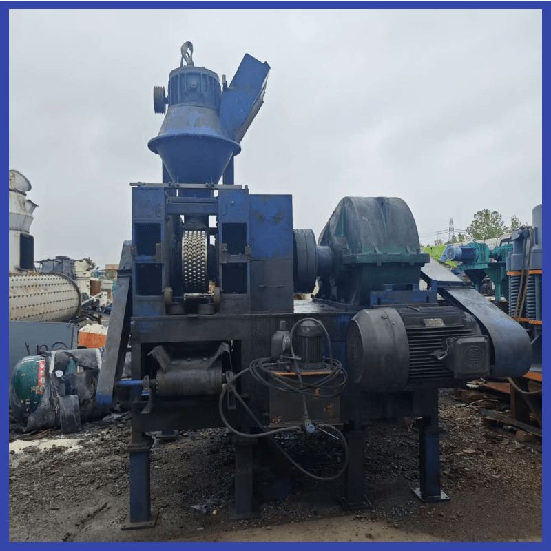 转让二手520型高压压球机 铝灰制球机 除尘灰成球机