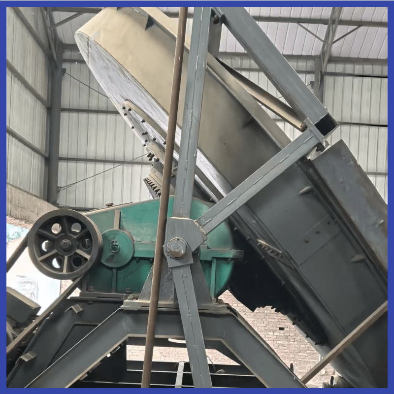 二手直径5.2米圆盘造粒机 大型成球盘