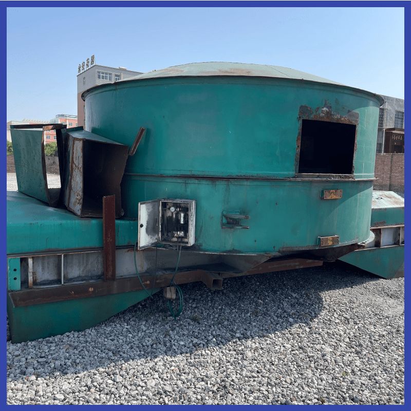 二手海源4000型行星式轮碾混合机 耐火材料混碾机