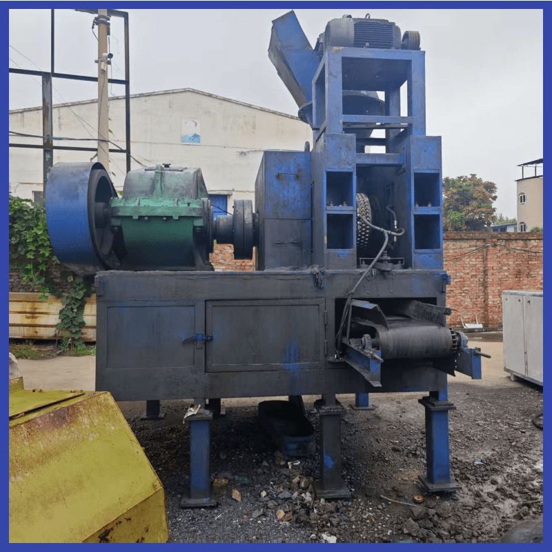 转让二手520型高压压球机 铝灰制球机 除尘灰成球机